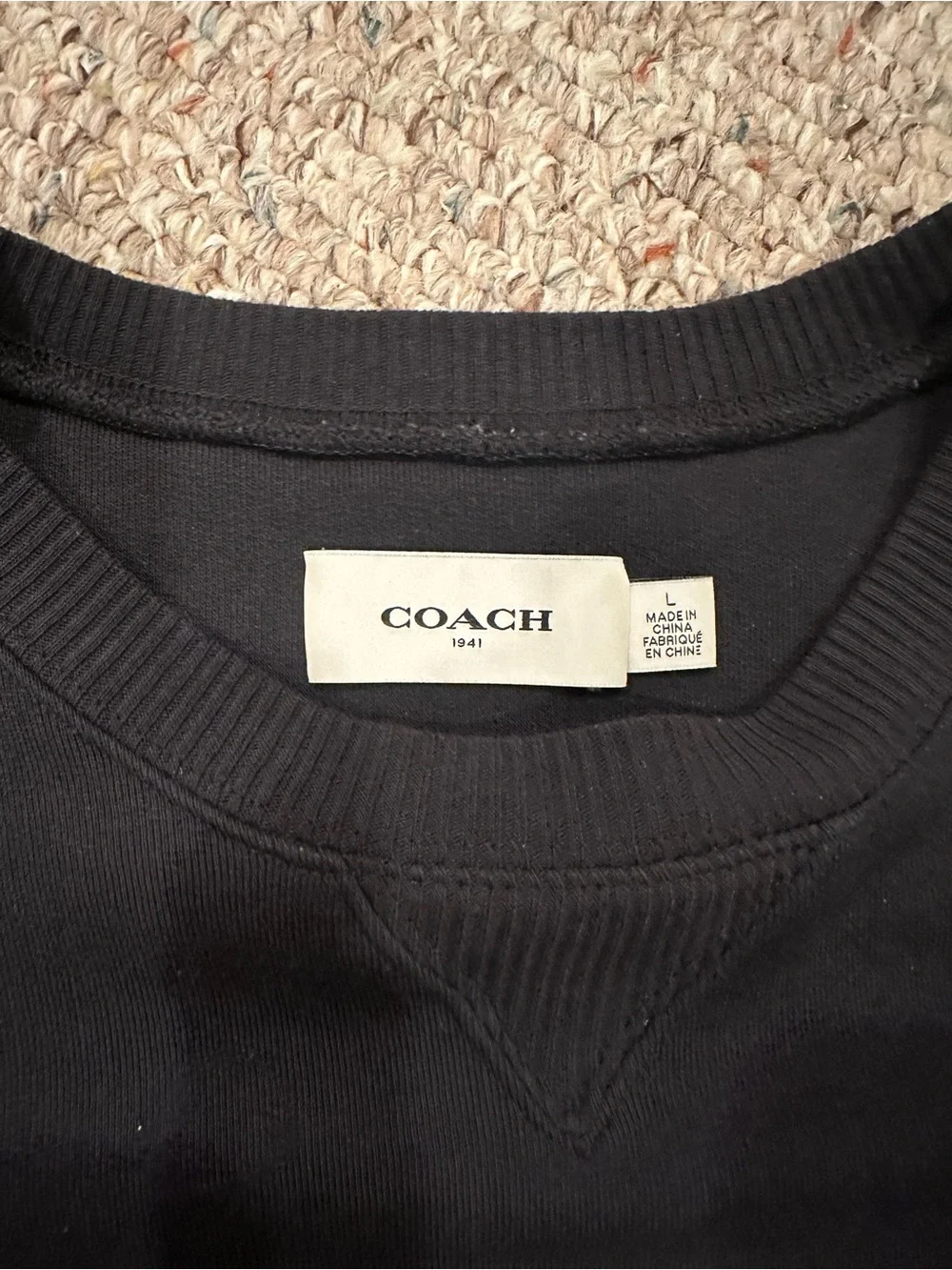 COACH Unisex Rezy Pullover Sweatshirt